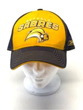 Vintage Buffalo Sabres Reebok Hat Cap Buffaslug EUC